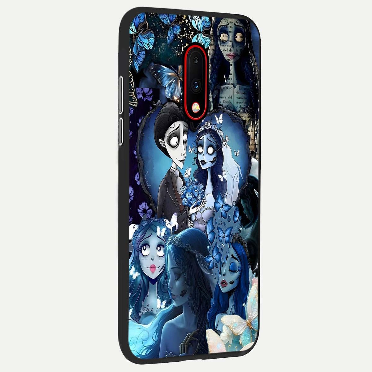  Butterfly Ghost Soul back cover For OnePlus 7 slim fit glass case with vibrant aesthetic design