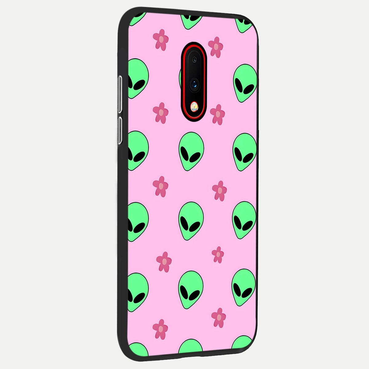  Cosmic Cute Crush back cover For OnePlus 7 slim fit glass case with vibrant aesthetic design