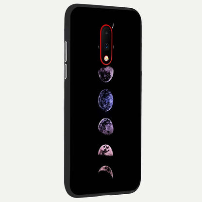  Crimson All Planets back cover For OnePlus 7 slim fit glass case with vibrant aesthetic design