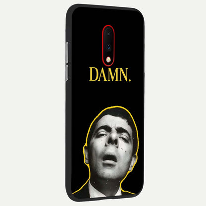  Mr Bean Damn back cover For OnePlus 7 slim fit glass case with vibrant aesthetic design