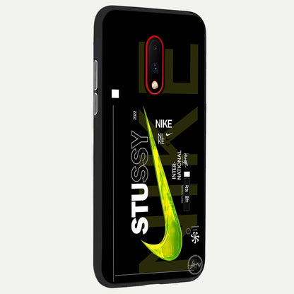  Neon Street Edition back cover For OnePlus 7 slim fit glass case with vibrant aesthetic design