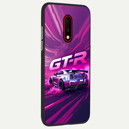  Speed Drift Legend back cover For OnePlus 7 slim fit glass case with vibrant aesthetic design