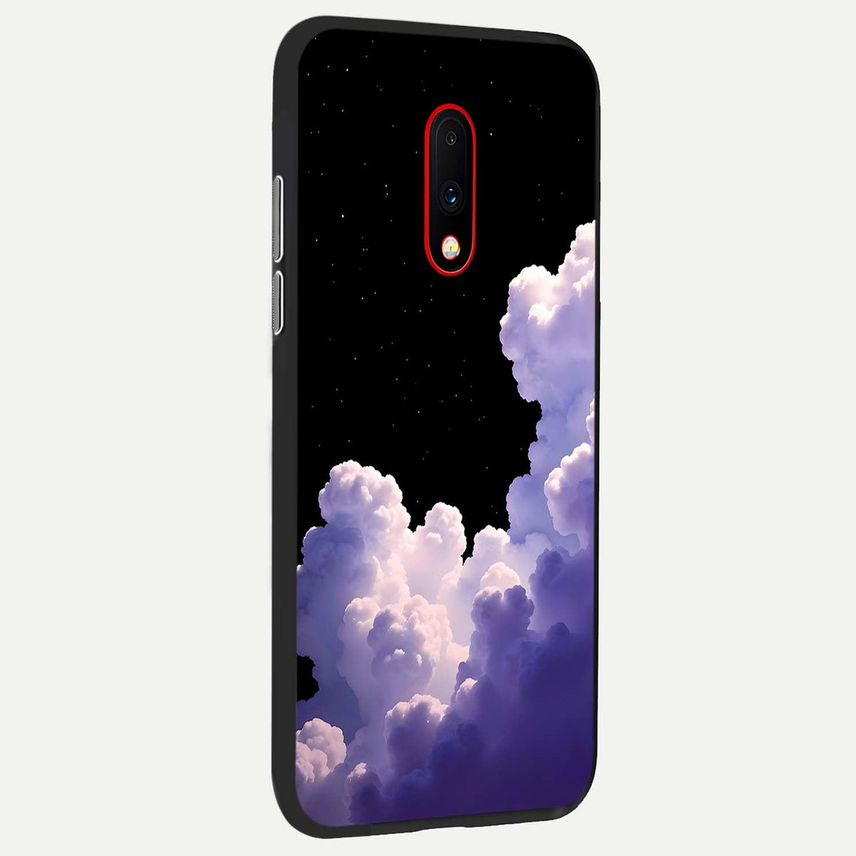  Starlit Night Whispers back cover For OnePlus 7 slim fit glass case with vibrant aesthetic design