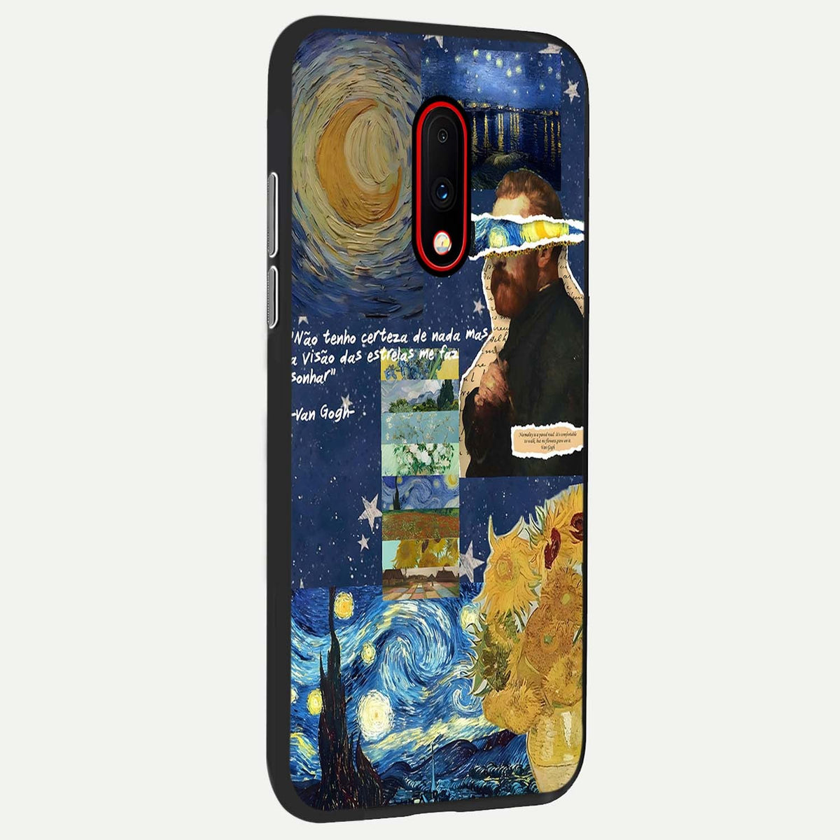 Starry Dream Vision back cover For OnePlus 7 slim fit glass case with vibrant aesthetic design