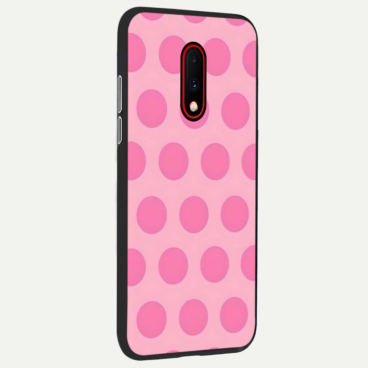  Sweet Dot Dreams back cover For OnePlus 7 slim fit glass case with vibrant aesthetic design
