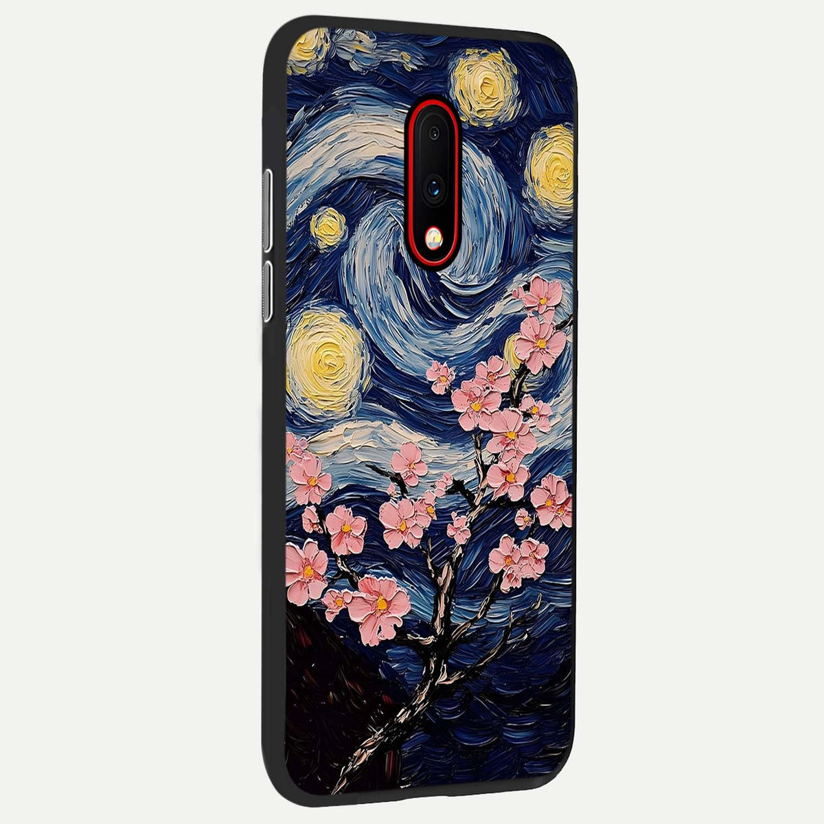  Van Gogh Scenery back cover For OnePlus 7 slim fit glass case with vibrant aesthetic design