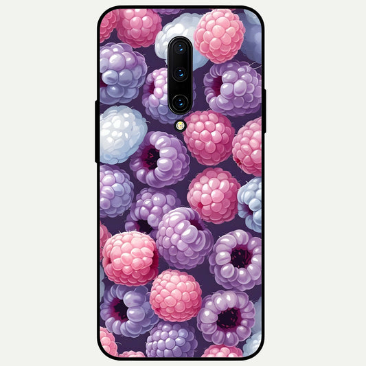  Berry Candy Pop Glass Case For OnePlus 7 Pro back cover – full design glossy printed glass finish