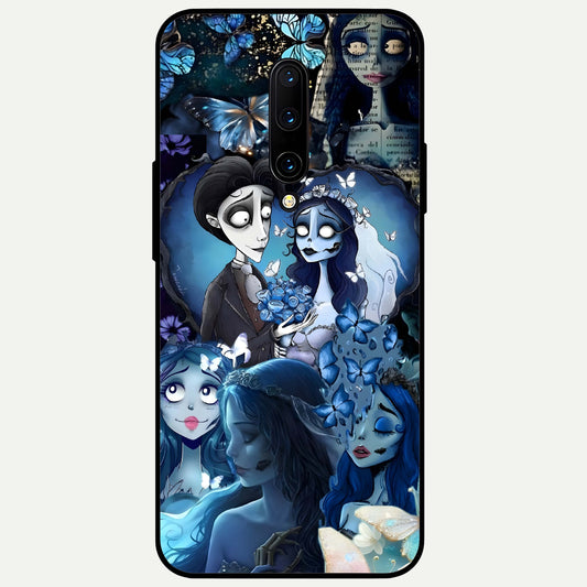  Butterfly Ghost Soul Glass Case For OnePlus 7 Pro back cover – full design glossy printed glass finish