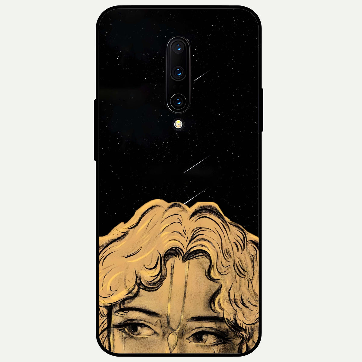 Celestial Gods Plan Glass Case For OnePlus 7 Pro back cover – full design glossy printed glass finish