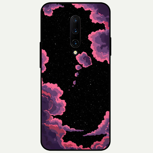  Cosmic Cloud Journey Glass Case For OnePlus 7 Pro back cover – full design glossy printed glass finish