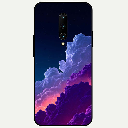  Dreamy Cloud Skies Glass Case For OnePlus 7 Pro back cover – full design glossy printed glass finish