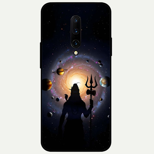  Galactic Shiva Vision Glass Case For OnePlus 7 Pro back cover – full design glossy printed glass finish