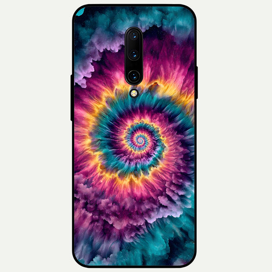  Galactic Spiral Burst Glass Case For OnePlus 7 Pro back cover – full design glossy printed glass finish