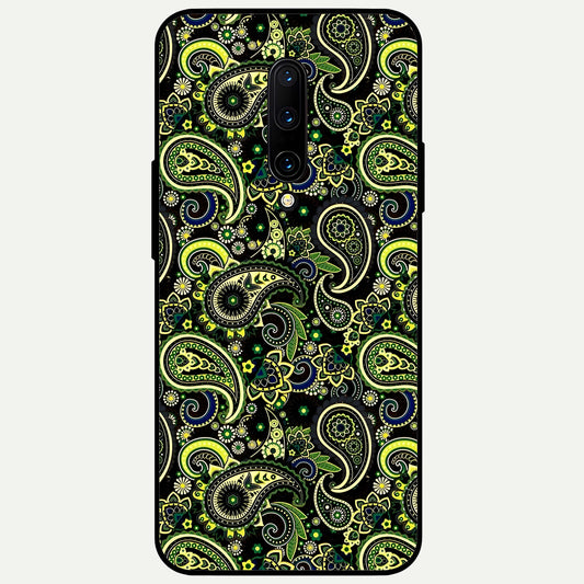  Green Lemon Glass Case For OnePlus 7 Pro back cover – full design glossy printed glass finish