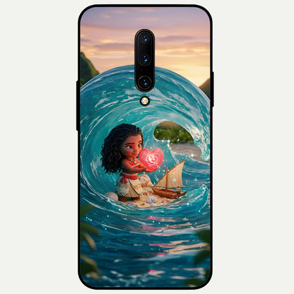  Heart of Ocean Glass Case For OnePlus 7 Pro back cover – full design glossy printed glass finish