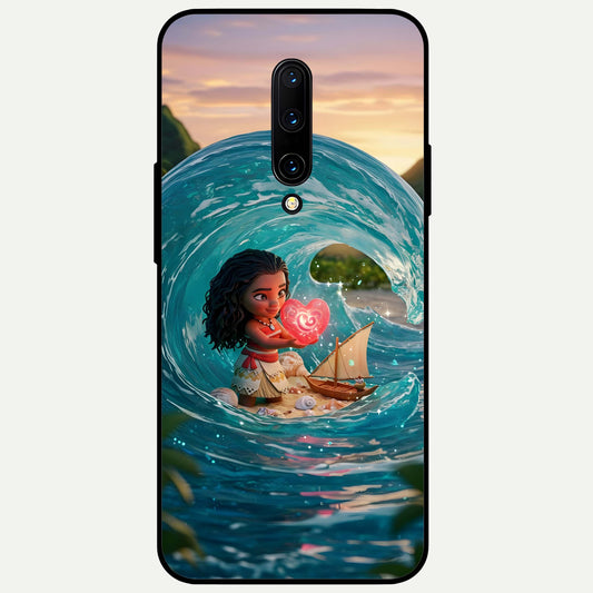  Heart of Ocean Glass Case For OnePlus 7 Pro back cover – full design glossy printed glass finish