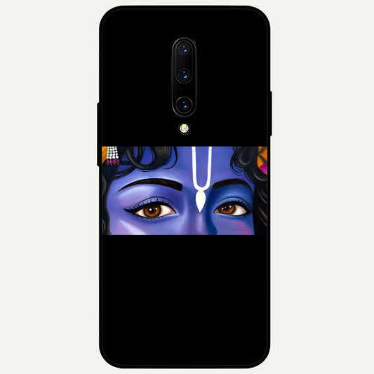  Krishna Eye Glass Case For OnePlus 7 Pro back cover – full design glossy printed glass finish