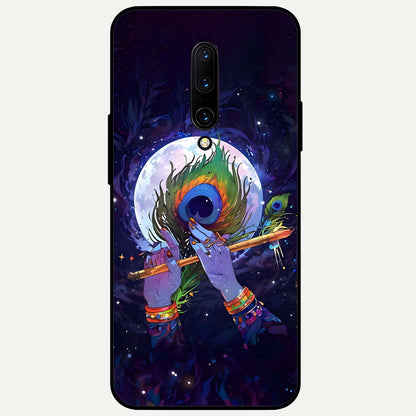  Krishna Hands Art Glass Case For OnePlus 7 Pro back cover – full design glossy printed glass finish