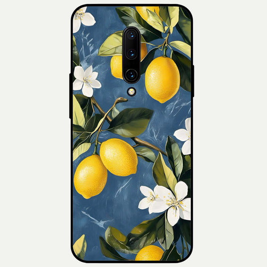  Lemon Dream Garden Glass Case For OnePlus 7 Pro back cover – full design glossy printed glass finish