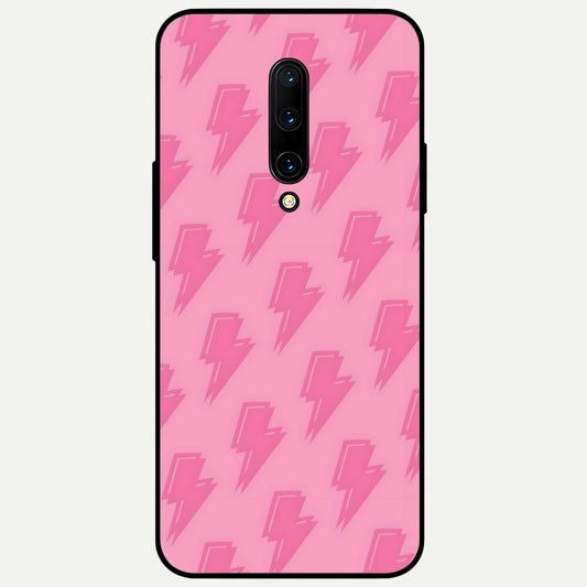  Pink Moo Magic Glass Case For OnePlus 7 Pro back cover – full design glossy printed glass finish