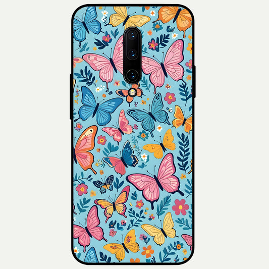  Spring Wing Garden Glass Case For OnePlus 7 Pro back cover – full design glossy printed glass finish