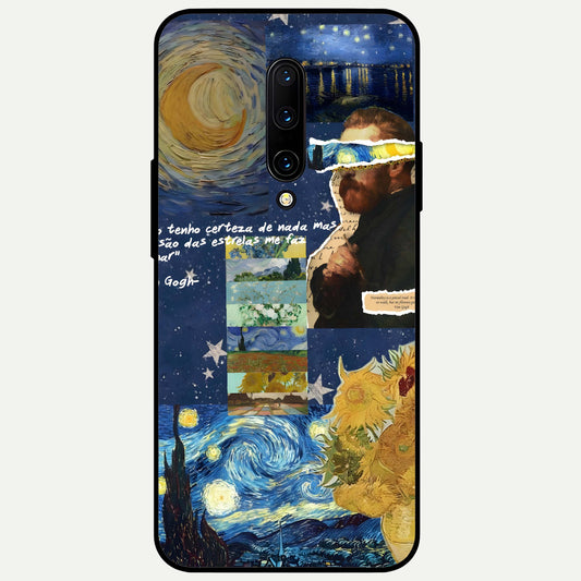  Starry Dream Vision Glass Case For OnePlus 7 Pro back cover – full design glossy printed glass finish