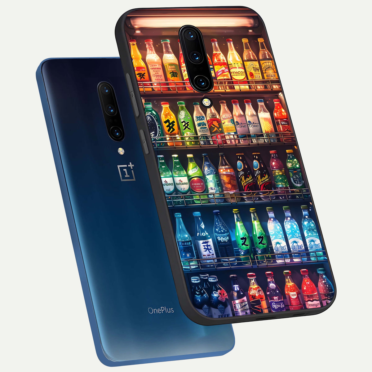  Colorfull Tree phone case For OnePlus 7 Pro showing premium glass back cover with detailed artwork