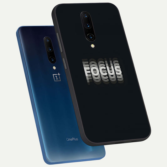  Mono Focus Vision phone case For OnePlus 7 Pro showing premium glass back cover with detailed artwork