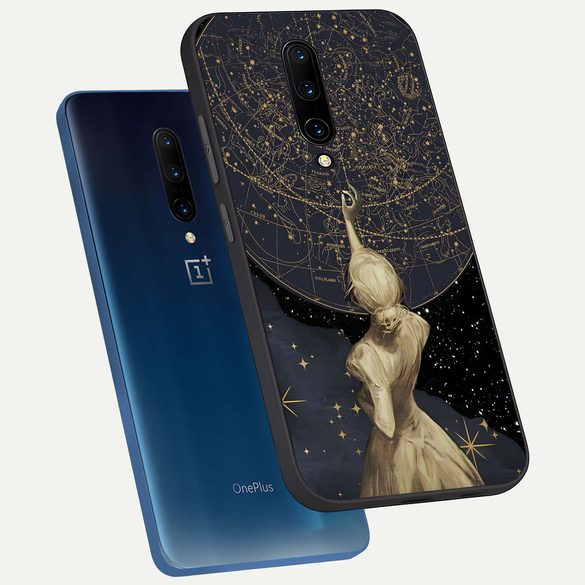  Taylor Swift Girl phone case For OnePlus 7 Pro showing premium glass back cover with detailed artwork