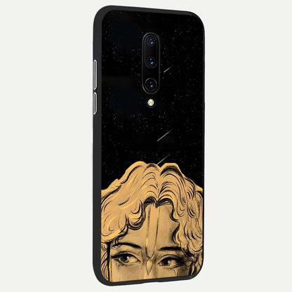  Celestial Gods Plan back cover For OnePlus 7 Pro slim fit glass case with vibrant aesthetic design