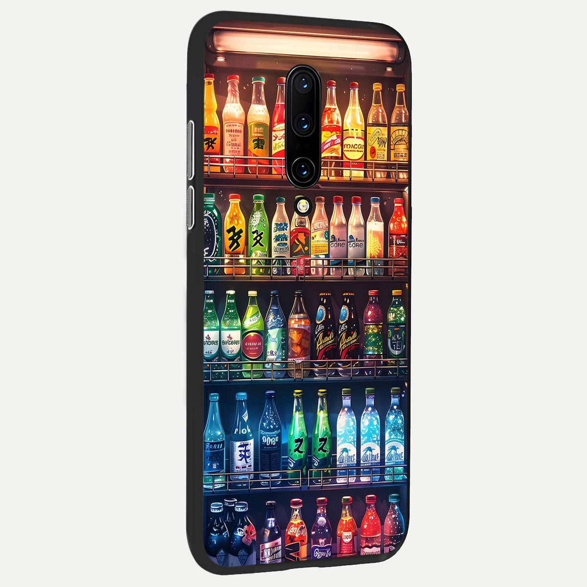  Colorfull Tree back cover For OnePlus 7 Pro slim fit glass case with vibrant aesthetic design