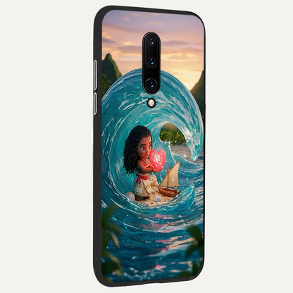  Heart of Ocean back cover For OnePlus 7 Pro slim fit glass case with vibrant aesthetic design