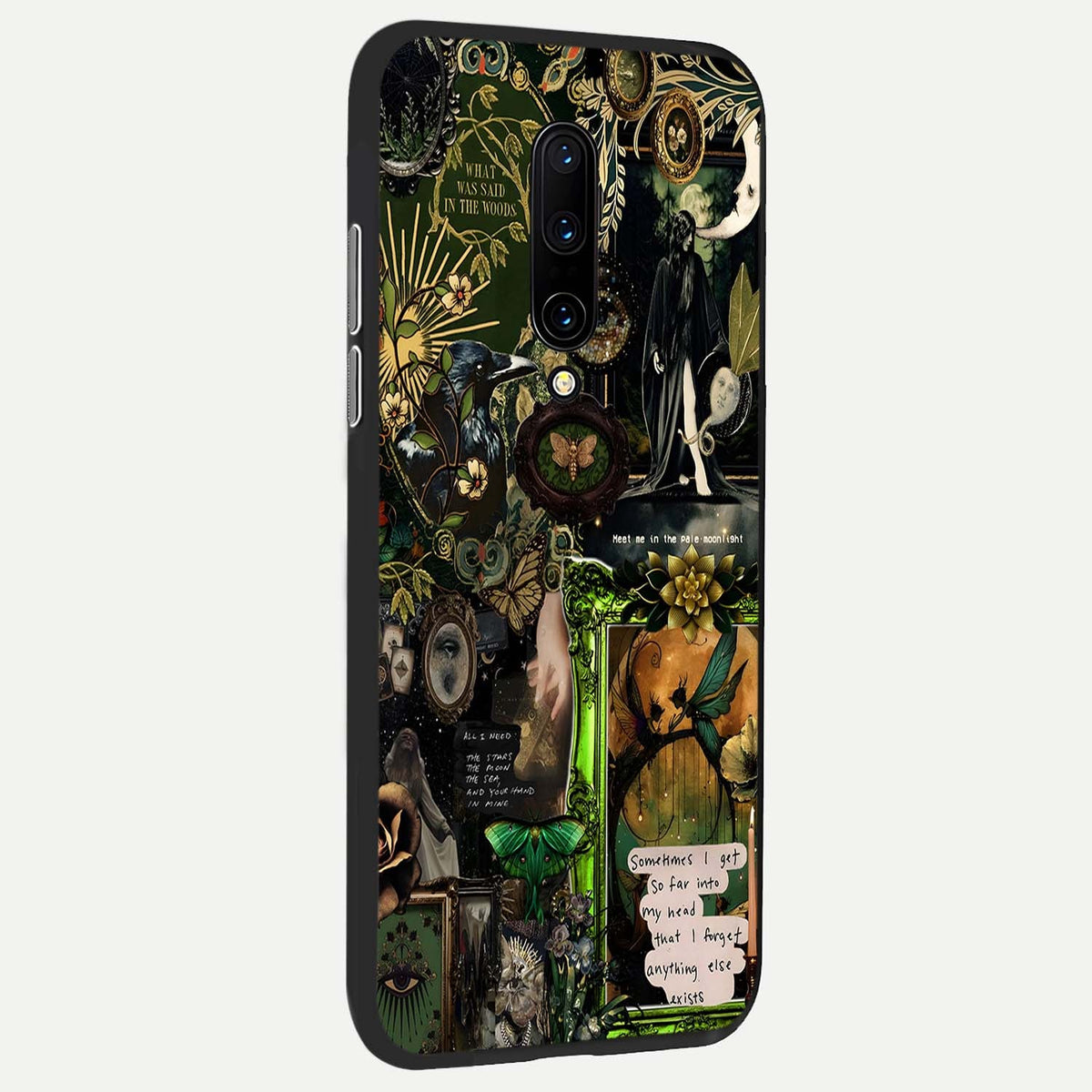 Mystic Woods Secret back cover For OnePlus 7 Pro slim fit glass case with vibrant aesthetic design