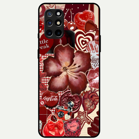  Aesthetic Little Freak Glass Case For OnePlus 8T back cover – full design glossy printed glass finish