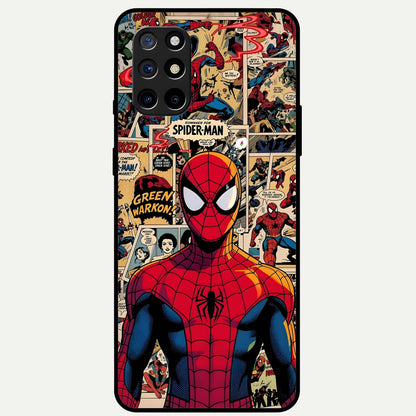  Aesthetic Spider Glass Case For OnePlus 8T back cover – full design glossy printed glass finish