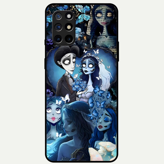 Butterfly Ghost Soul Glass Case For OnePlus 8T back cover – full design glossy printed glass finish