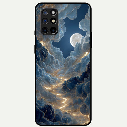  Celestial Cloud Road Glass Case For OnePlus 8T back cover – full design glossy printed glass finish