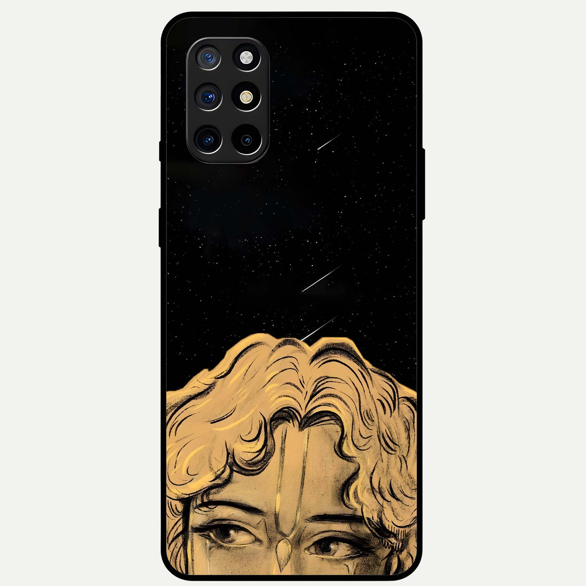  Celestial Gods Plan Glass Case For OnePlus 8T back cover – full design glossy printed glass finish