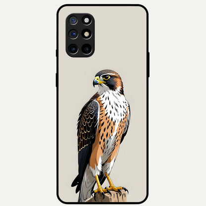  Clever Eagle Glass Case For OnePlus 8T back cover – full design glossy printed glass finish