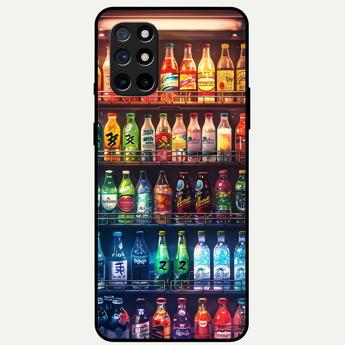  Colorfull Tree Glass Case For OnePlus 8T back cover – full design glossy printed glass finish