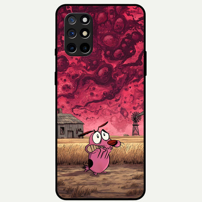  Courage Under Sky Glass Case For OnePlus 8T back cover – full design glossy printed glass finish