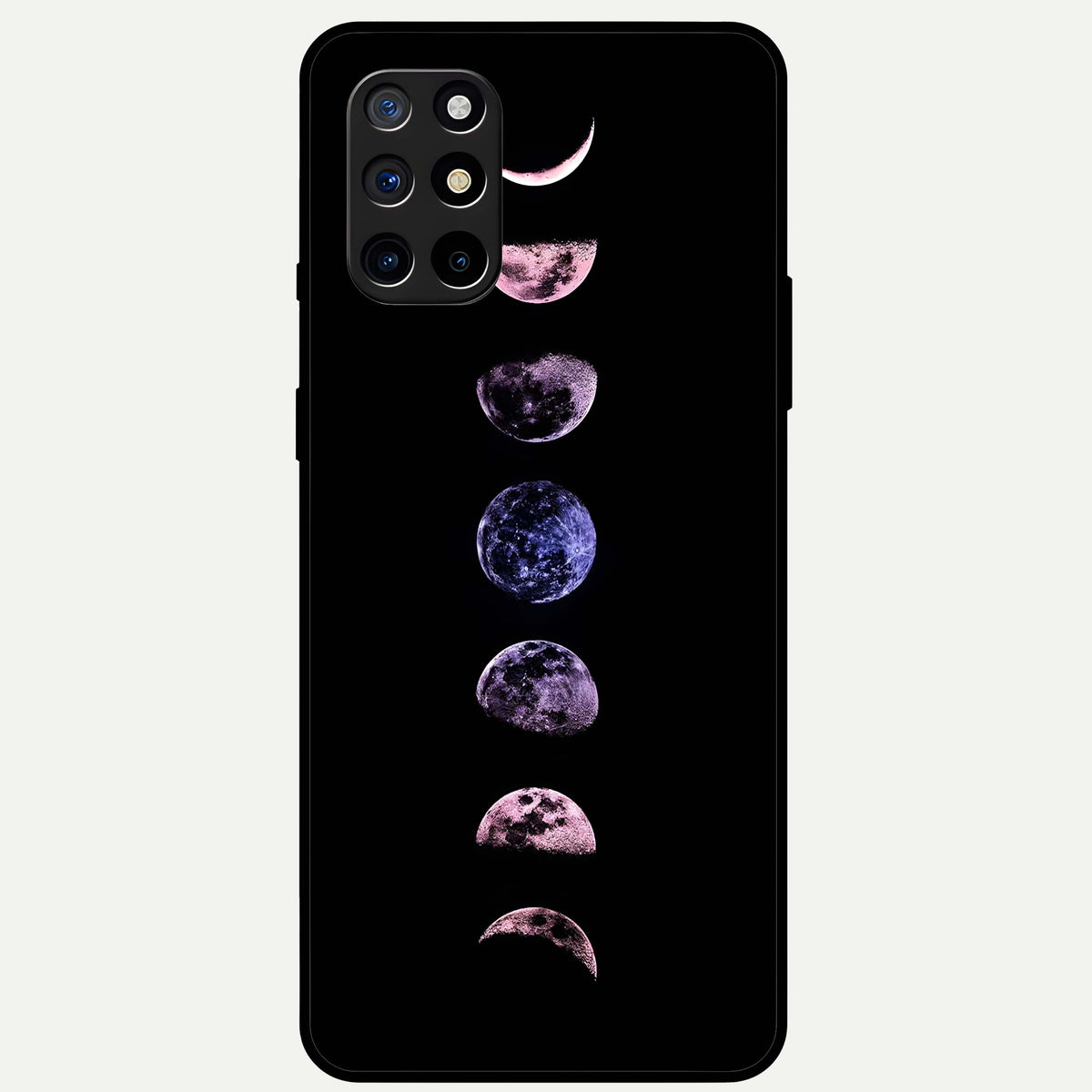  Crimson All Planets Glass Case For OnePlus 8T back cover – full design glossy printed glass finish