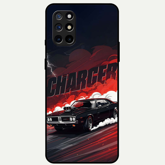  Dark Charger Fury Glass Case For OnePlus 8T back cover – full design glossy printed glass finish