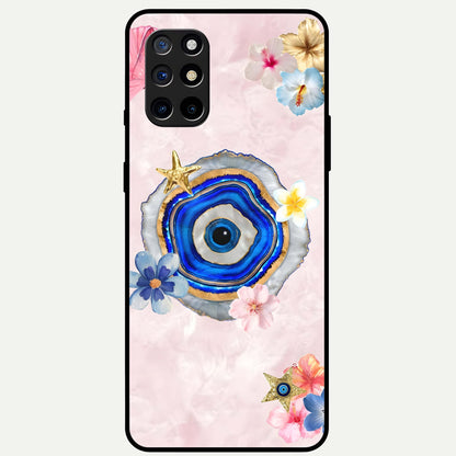  Divine Aura Bloom Glass Case For OnePlus 8T back cover – full design glossy printed glass finish