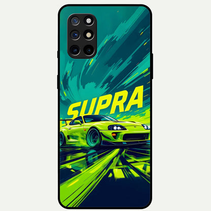  Electric Supra Thunder Glass Case For OnePlus 8T back cover – full design glossy printed glass finish
