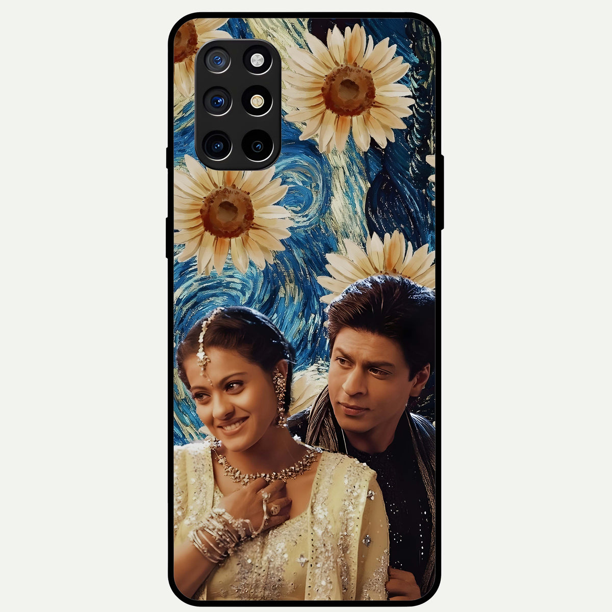  Eternal Love Story Glass Case For OnePlus 8T back cover – full design glossy printed glass finish