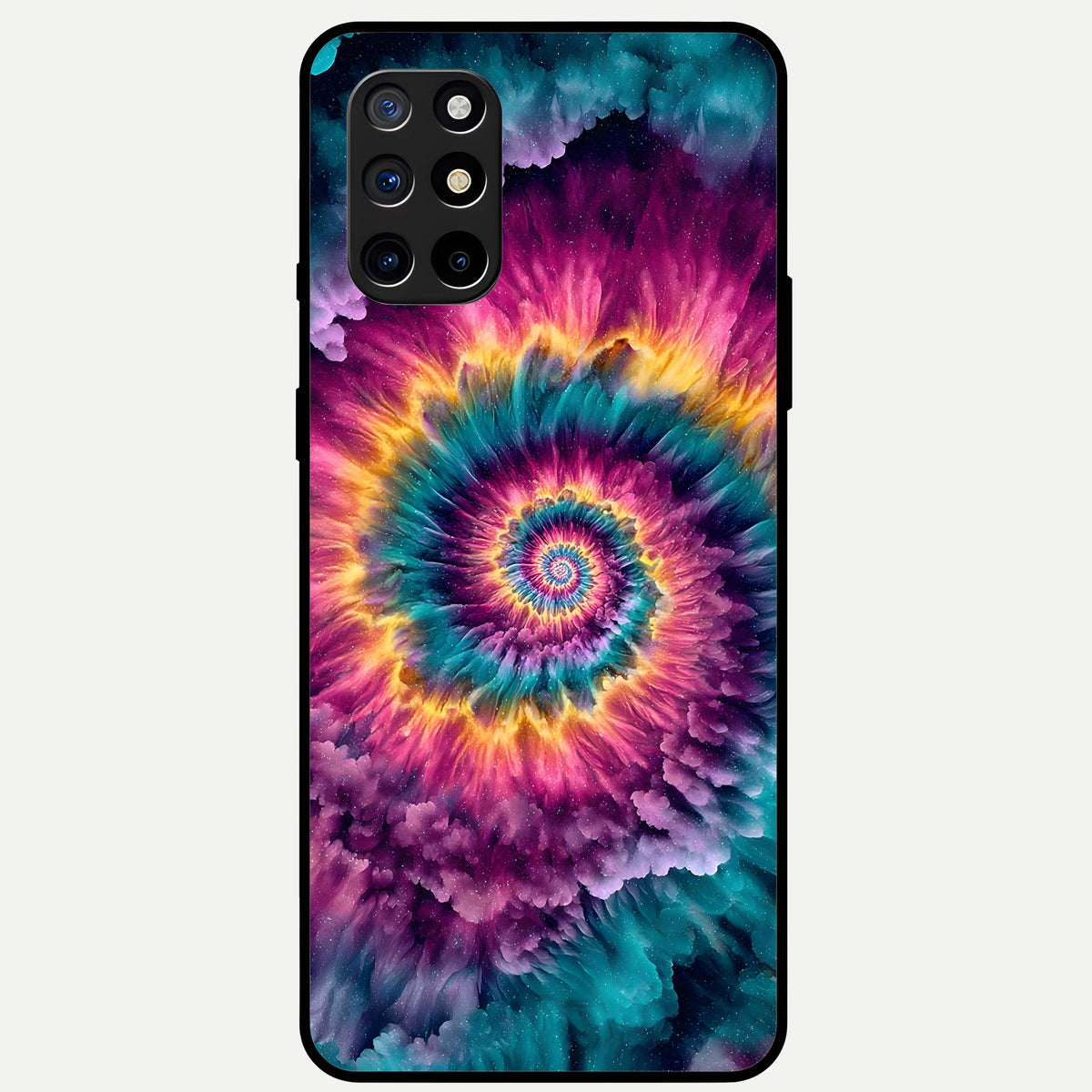 Galactic Spiral Burst Glass Case For OnePlus 8T back cover – full design glossy printed glass finish