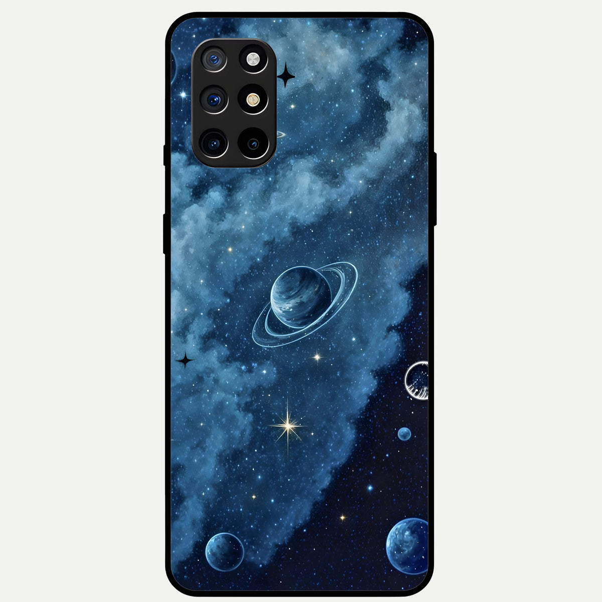  Galaxy Dream Space Glass Case For OnePlus 8T back cover – full design glossy printed glass finish
