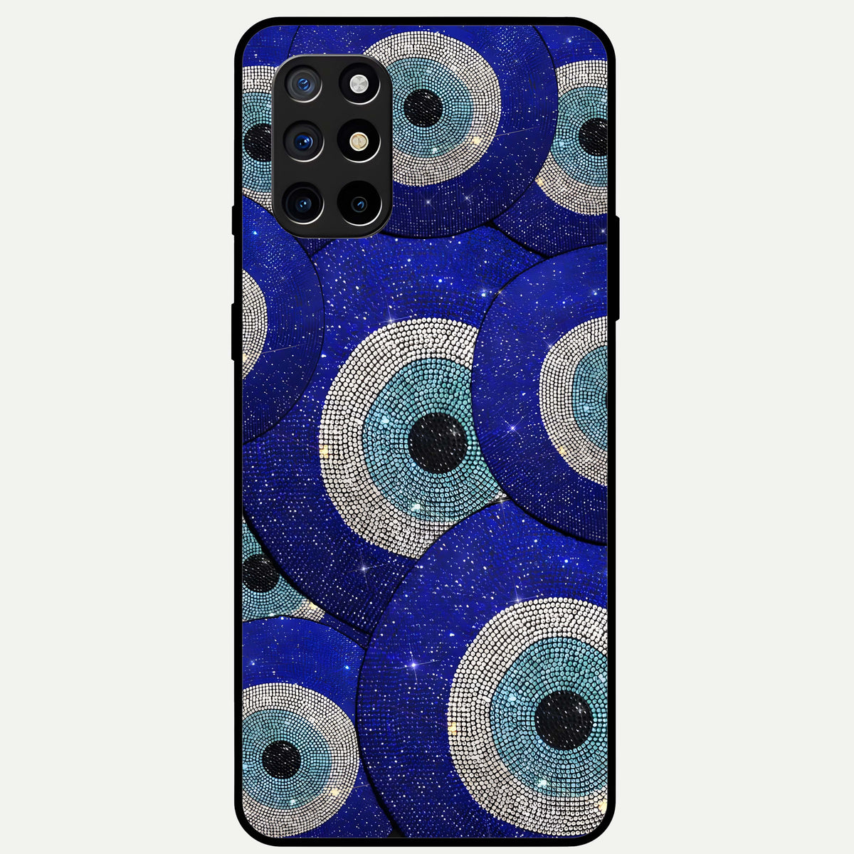  Galaxy Eye Flow Glass Case For OnePlus 8T back cover – full design glossy printed glass finish