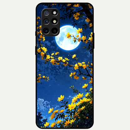 Golden Night Glow Glass Case For OnePlus 8T back cover – full design glossy printed glass finish